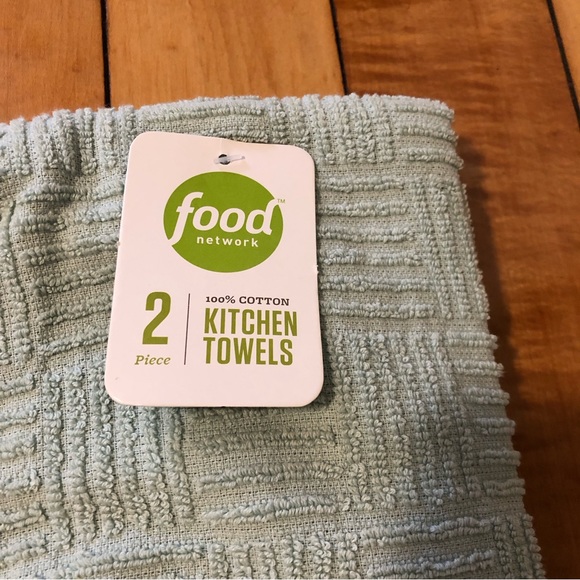 Food Network Kitchen Nwt Food Network Dish Towels Aqua Poshmark
